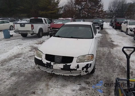 2004 Nissan Sentra 1.8S z USA, uszkodzony, nr VIN 3N1CB51D14L879073